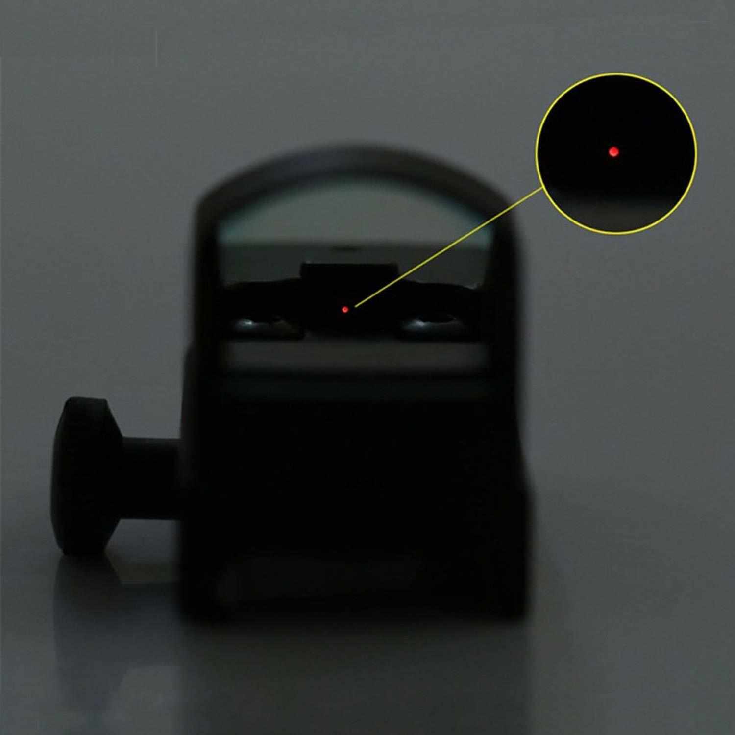 3MOA Tactical Red Dot Sight Auto Reticle Reflex sight Scope Fits 20mm Rail