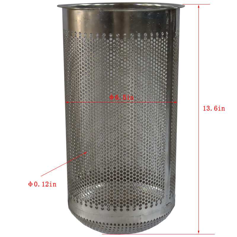 2" NPT Bag Filter Housing 304 Stainless Steel 120 Psi  In/Out #1 Bag with Mesh
