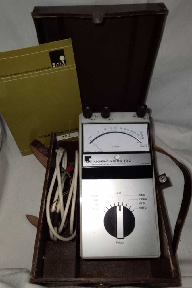 Vintage Taschen Ohmmeter T02