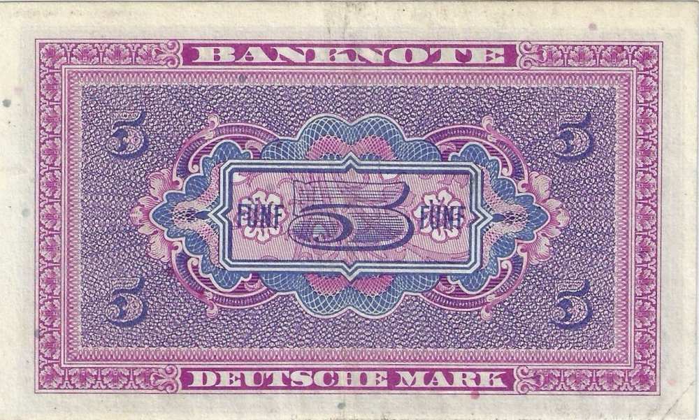 R.236a 5 DM 1948 Serie B/A